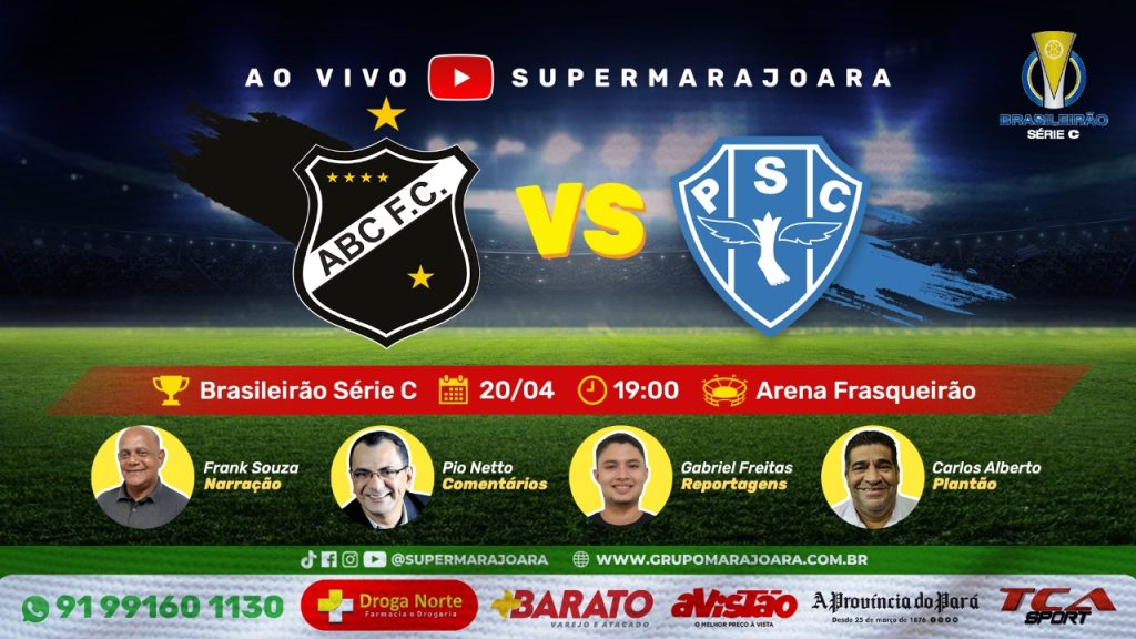 ABC X PAYSANDU | CAMPEONATO BRASILEIRO SÉRIE C