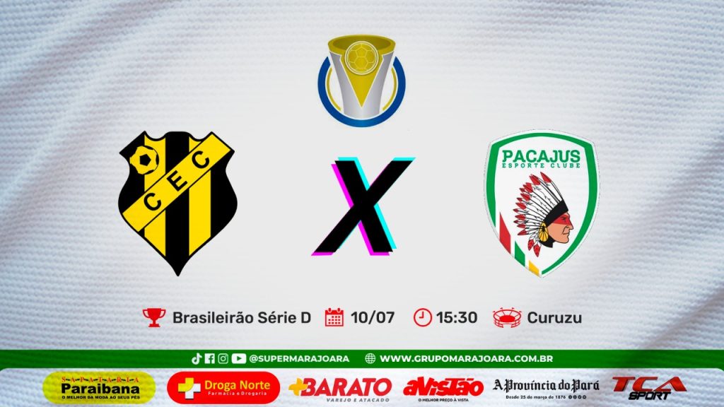 CASTANHAL X PACAJUS | CAMPEONATO BRASILEIRO SÉRIE D