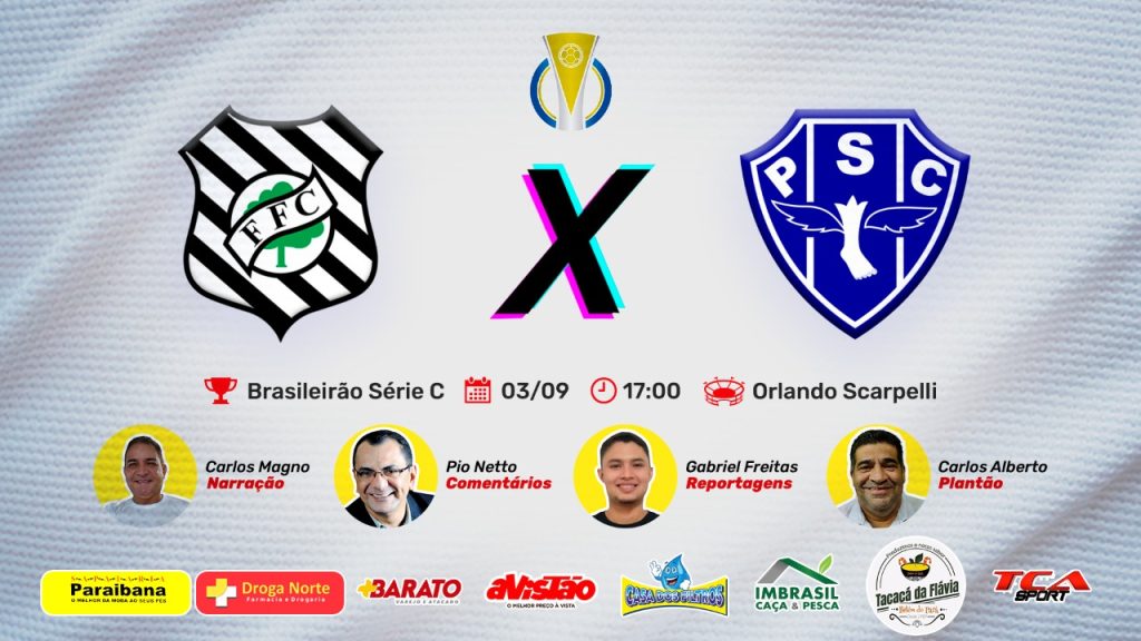 FIGUEIRENSE X PAYSANDU | BRASILEIRÃO SÉRIE C ⚽