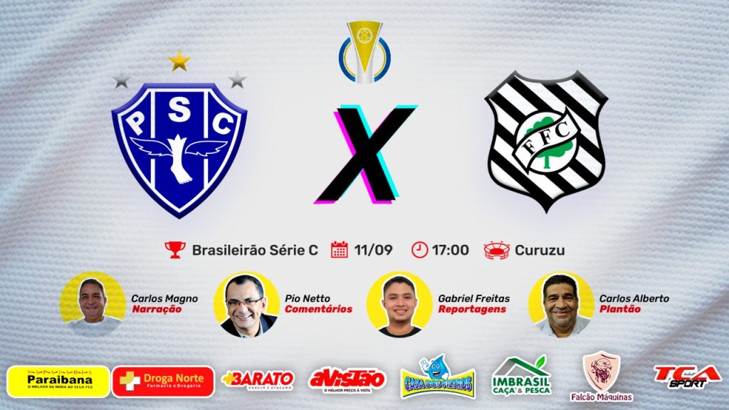 ⚽ PAYSANDU X FIGUEIRENSE | CAMPEONATO BRASILEIRO SÉRIE C