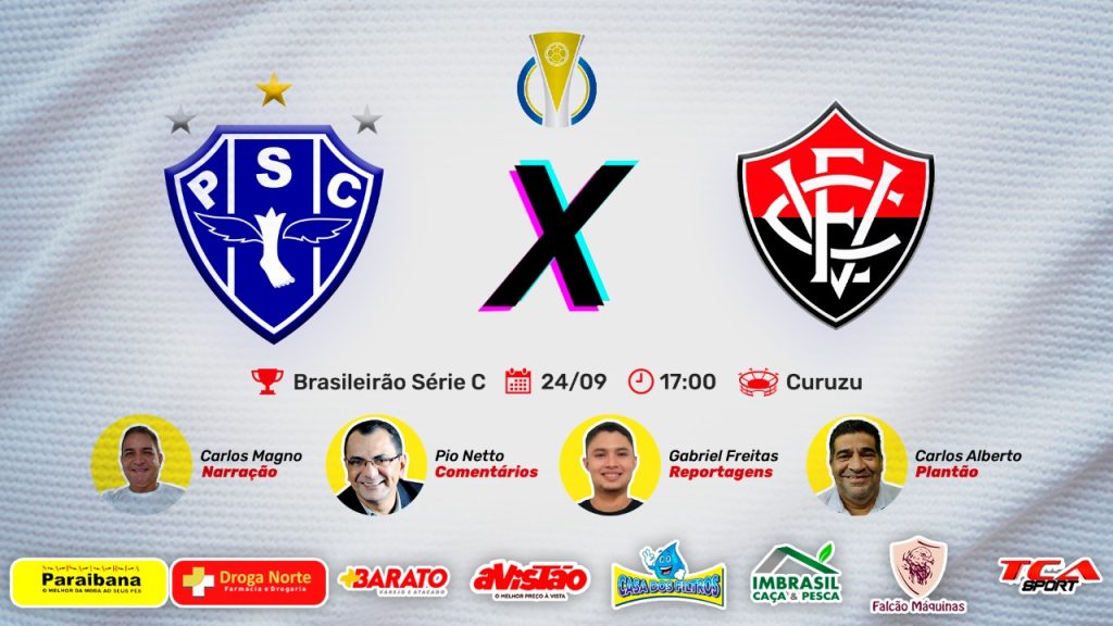 ⚽ PAYSANDU X VITÓRIA – BA | BRASILEIRÃO SÉRIE C