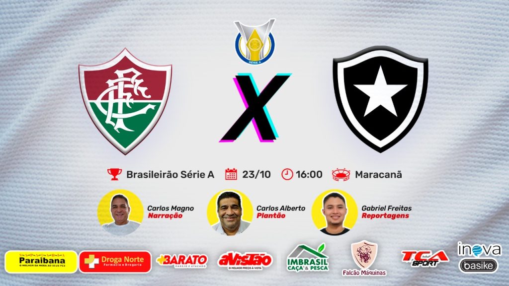 ⚽ FLUMINENSE X BOTAFOGO | BRASILEIRÃO SÉRIE A