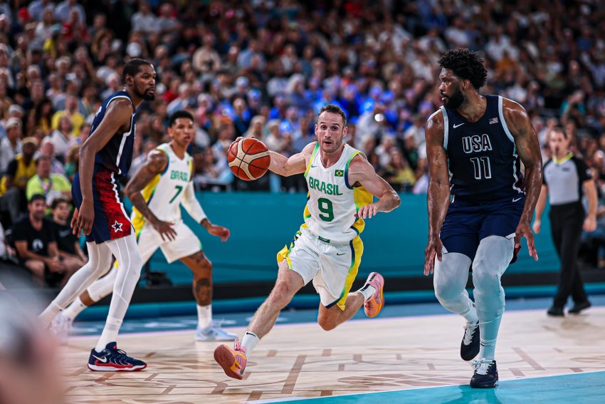 Seleção Brasileira de Basquete encerra sua participação nos Jogos Olímpicos de Paris entre as oito melhores seleções do mundo