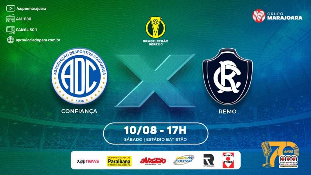 ⚽ CONFIANÇA X CLUBE DO REMO | CAMPEONATO BRASILEIRO SÉRIE C