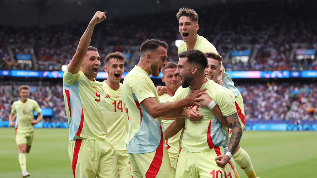 Espanha derrota a França em Paris e é bicampeã olímpica no futebol