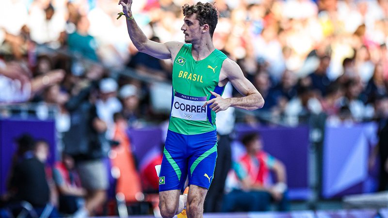 Renan Gallina avança no atletismo e está nas semifinais dos 200m nos Jogos Olímpicos