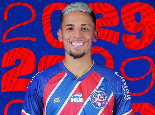 Bahia renova contrato do atacante Biel até 2029