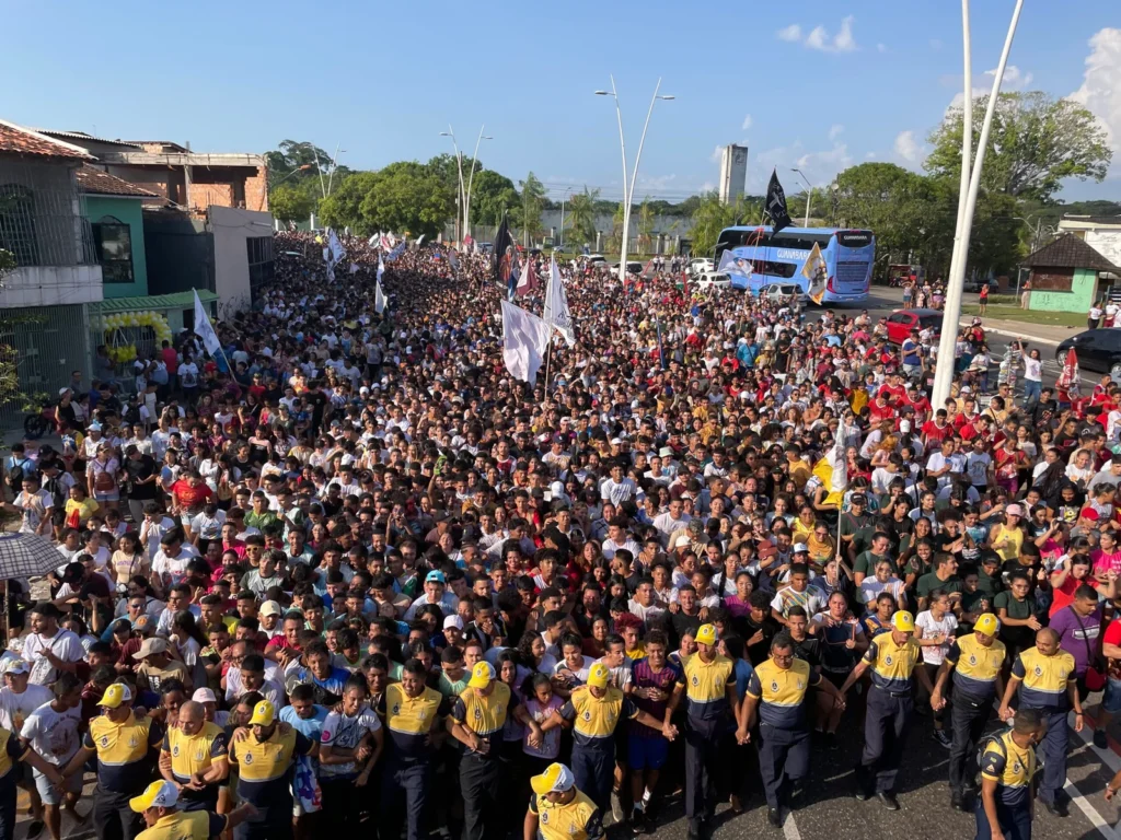 Sábado ocorre a Romaria da Juventude, saindo do Santuário de Aparecida, na Pedreira.