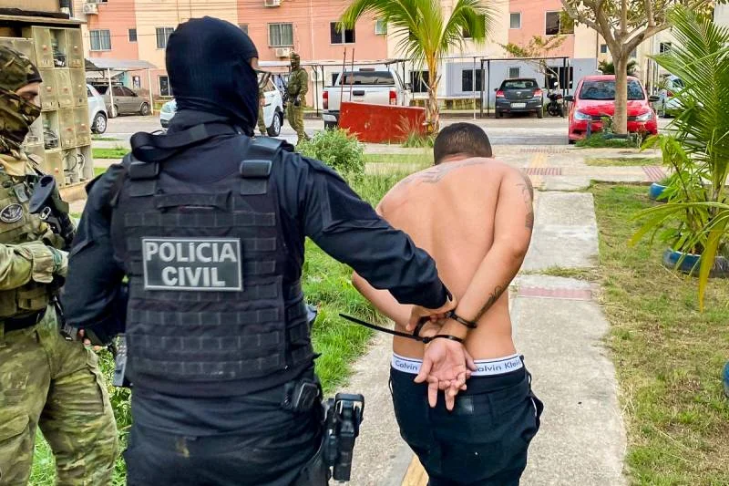 Polícia Civil realiza mais de 100 prisões no combate a facções criminosas em 2024